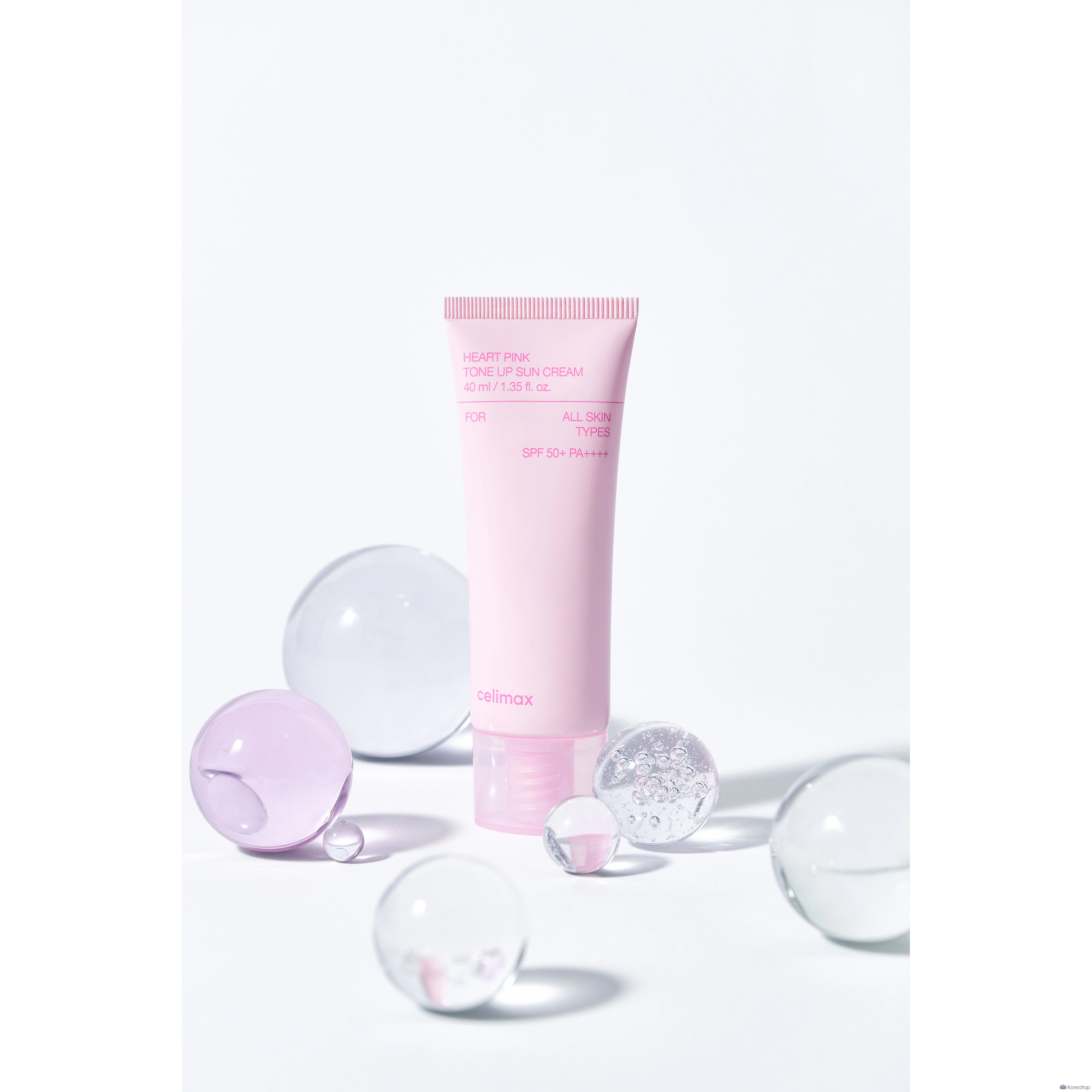 Солнцезащитный крем Cellimax Heart Pink Tone-Up SPF50+ PA++++, 40 мл, 1 шт.