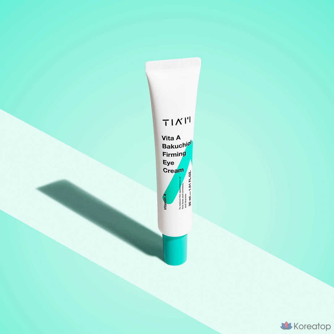 TIAM Укрепляющий крем для глаз с витамином А Бакучиол, 30 мл, 1 шт.
