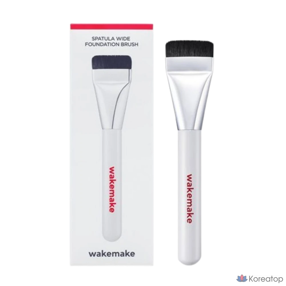 Широкая кисть-шпатель для тональной основы WAKEMAKE, 1 шт.