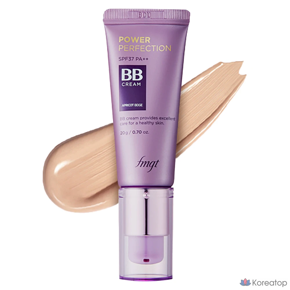 BB-крем The Face Shop Power Perfection SPF37 PA++, V203 Натуральный бежевый, 20 г, 1 шт.
