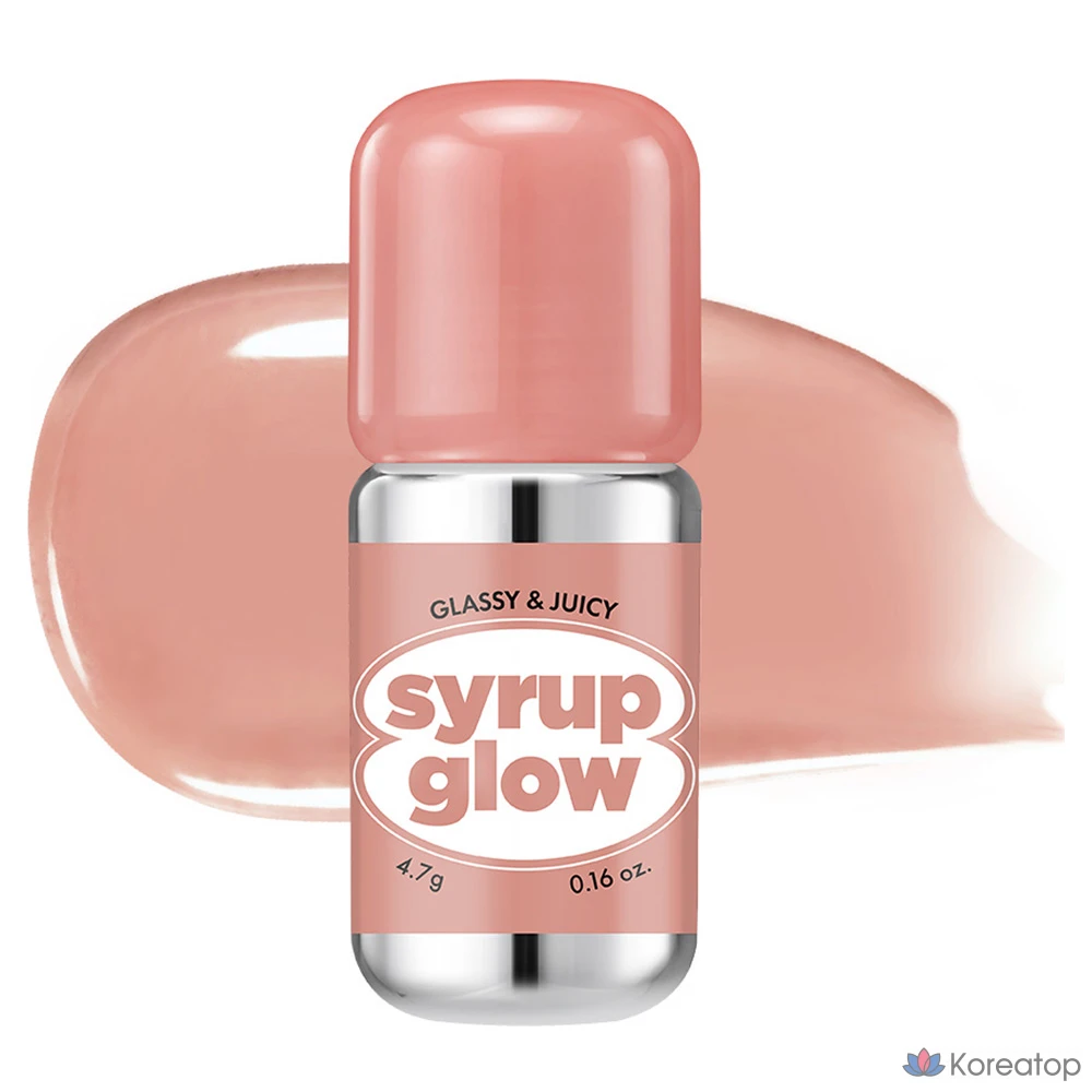 Тинт для губ Luna Syrup Glow Tint, оттенок 01 Milk Peach, 1 шт.