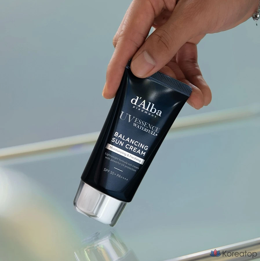 Солнцезащитный крем D'alba All-in-One Waterful Balancing Sunscreen SPF50+ PA++++, 50 мл, 1 шт.