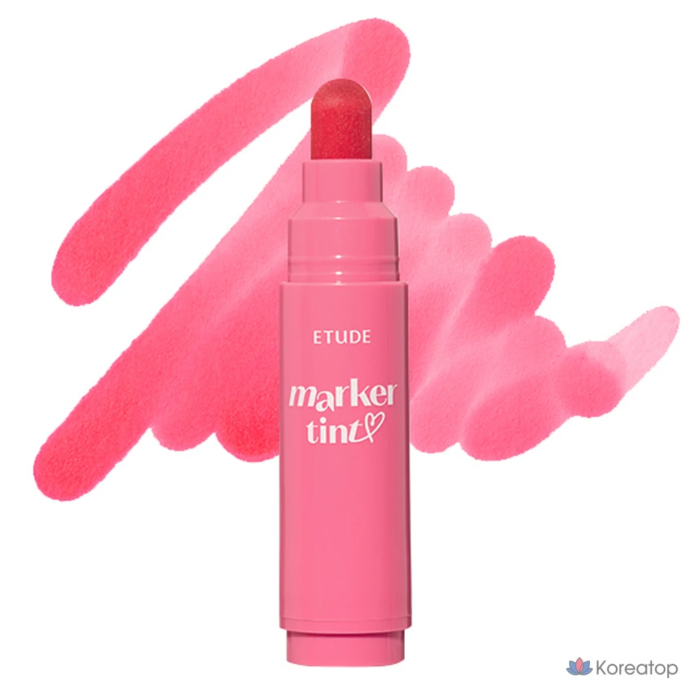 Маркер Etude House Dear Darling, оттенок № 04 «Молочная клубника», 1 шт.