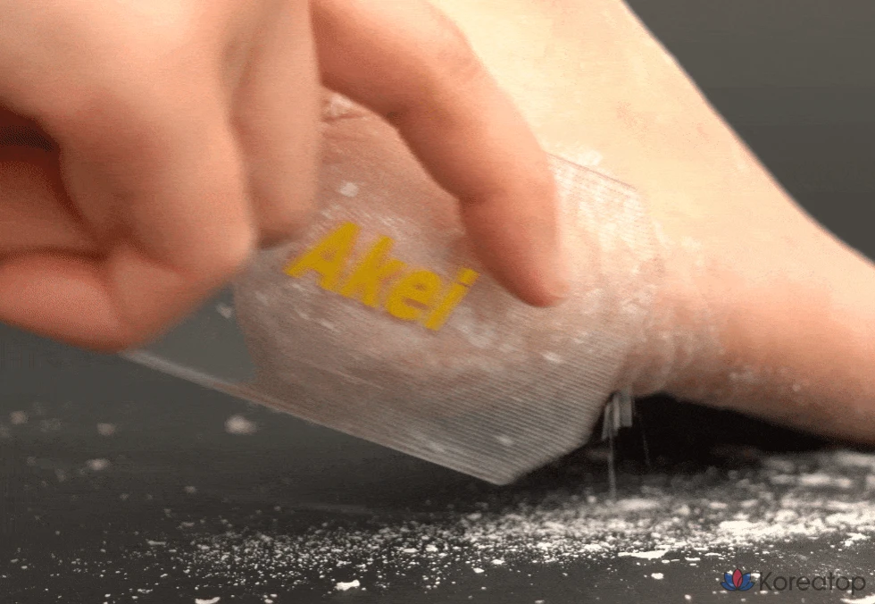 Пилка для ног Akei Derma+ Living Glass, 1 упаковка, 3 упаковки, фото 6