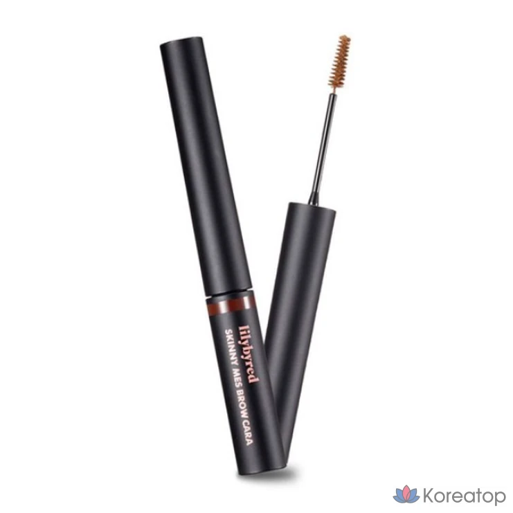 Тушь для бровей Lilybyred Skinny Mess Brow Mascara, 3,5 г, цвет № 2, средне-коричневый, 1 шт.