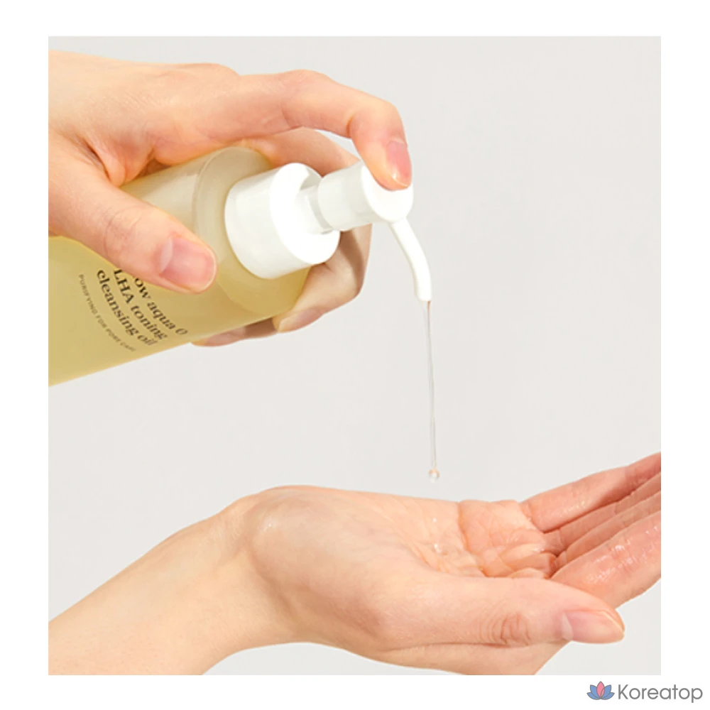 Тонизирующее очищающее масло Nuni Snow Aqua Zero Laha, 200 мл, 1 шт.