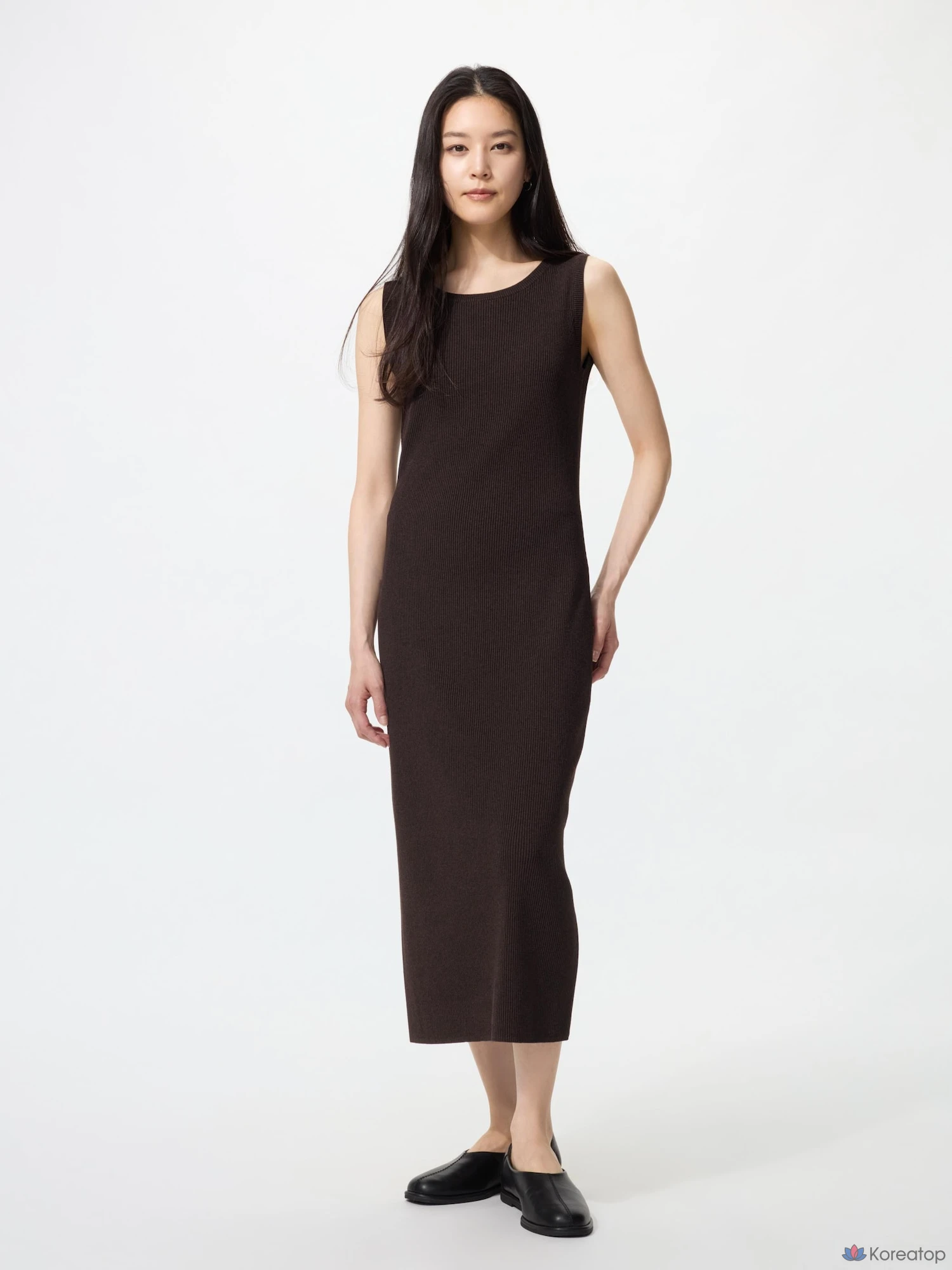 Платье Uniqlo Washable Rib Knit Sleeveless Dress