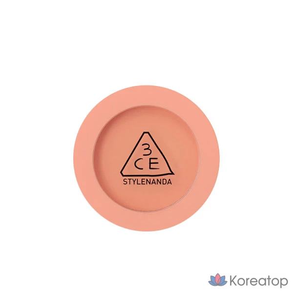 Румяна для лица 3CE, персиковый оттенок, 1 шт.