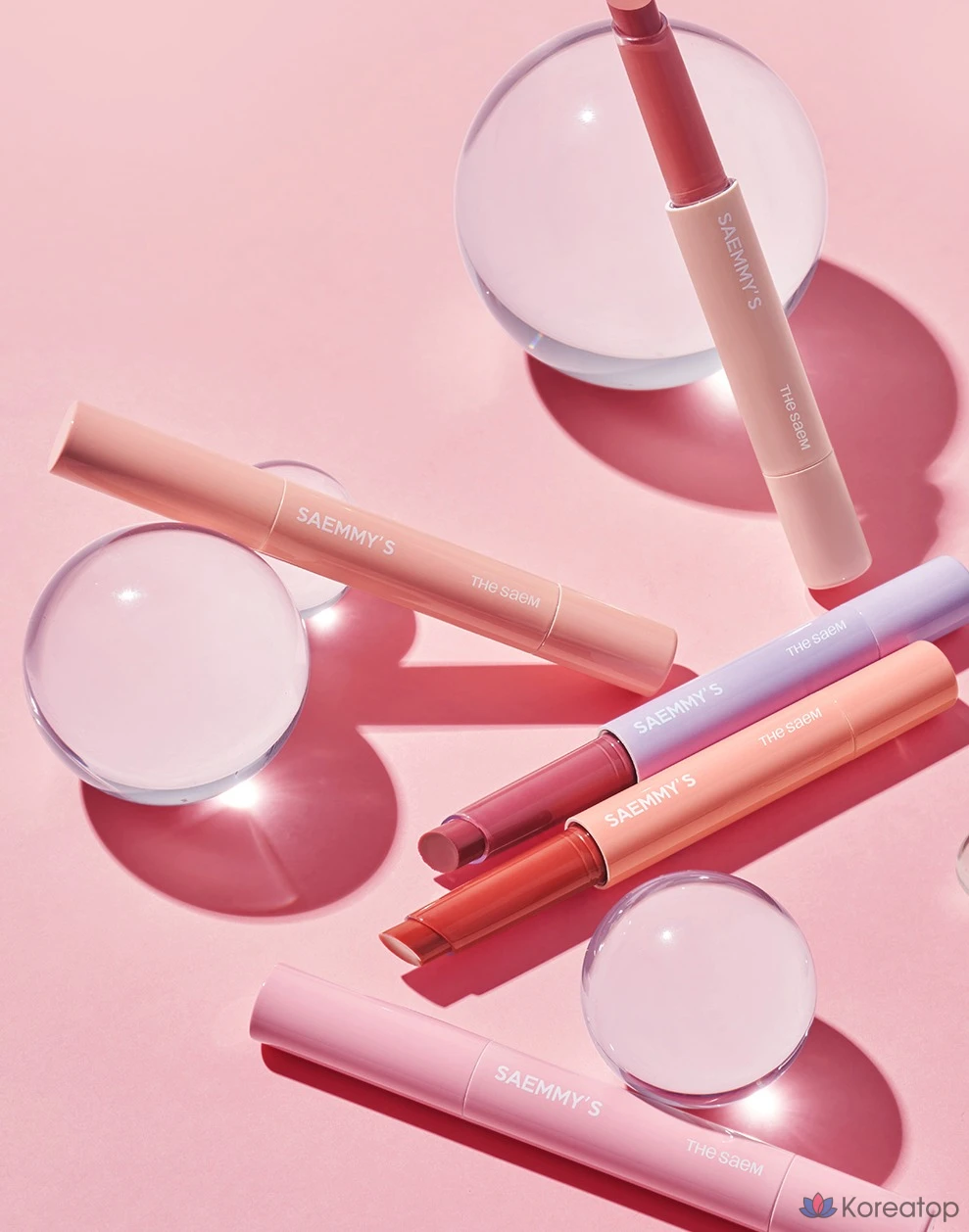 Тающий бальзам для губ The Saem's Syrup Shot, оттенок 07 Bare Peach, 1,8 г, 1 шт., фото 4