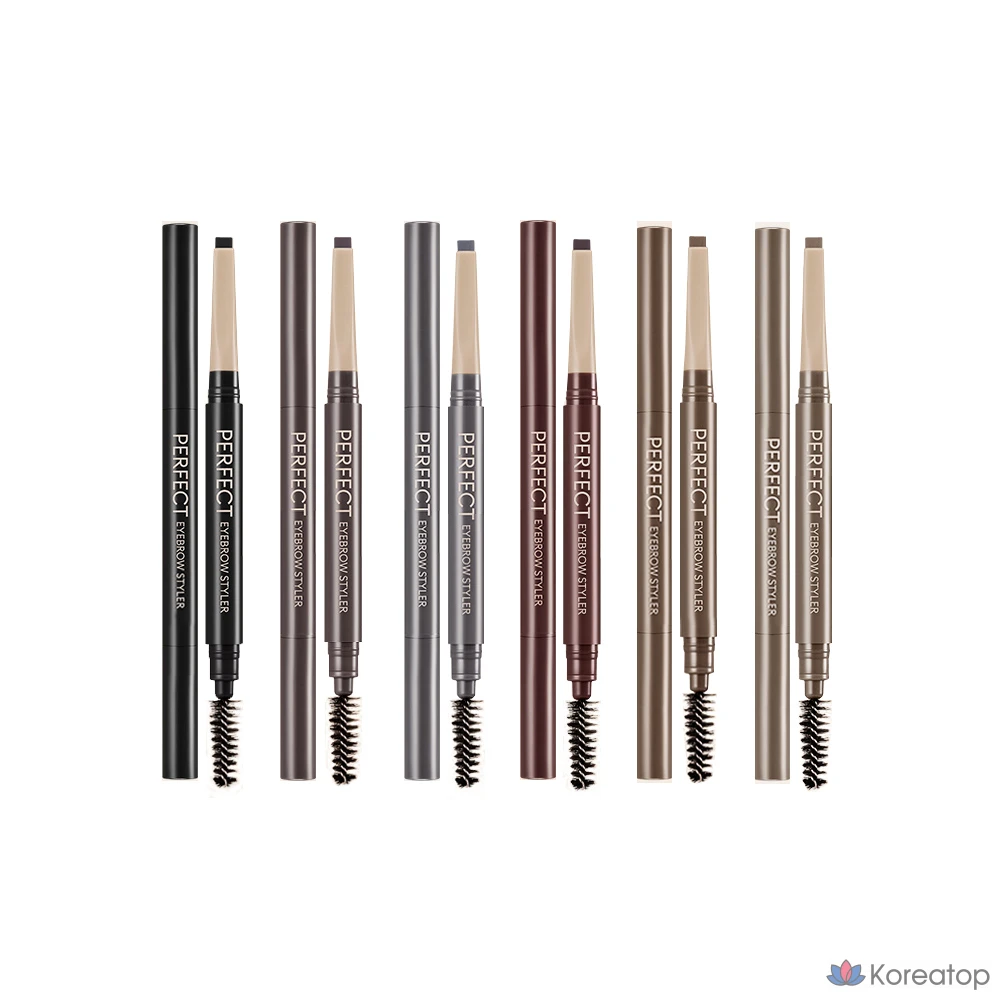 Карандаш для бровей Missha Perfect Eyebrow Styler Auto Pencil, 0,35 г, коричневый, 1 шт.