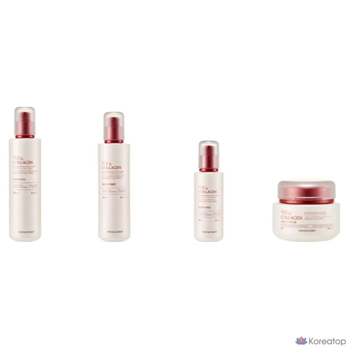 Крем для придания объема и эластичности коже лица The Face Shop с гранатом и коллагеном, 100 мл, 1 шт.