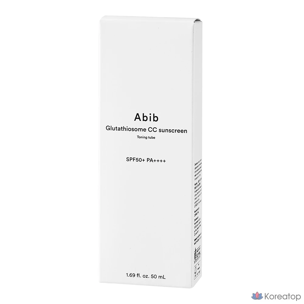 Тонизирующий солнцезащитный крем Abib Glutathionesome CC, 50 мл, 1 шт.