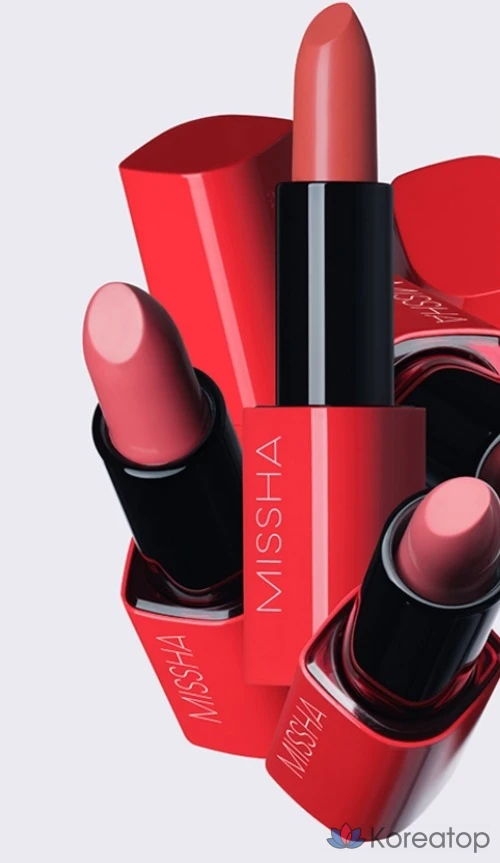 Помада Missha Dare Rouge Sheer Slick Lipstick, 1 шт., оттенок All That Rose., фото 7