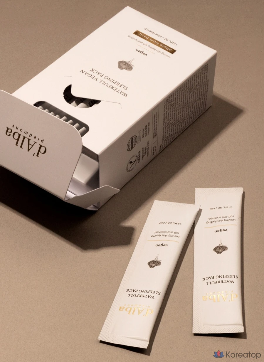 Ночная маска D'alba Waterful 4 мл x 12 шт., 48 мл, 1 шт.