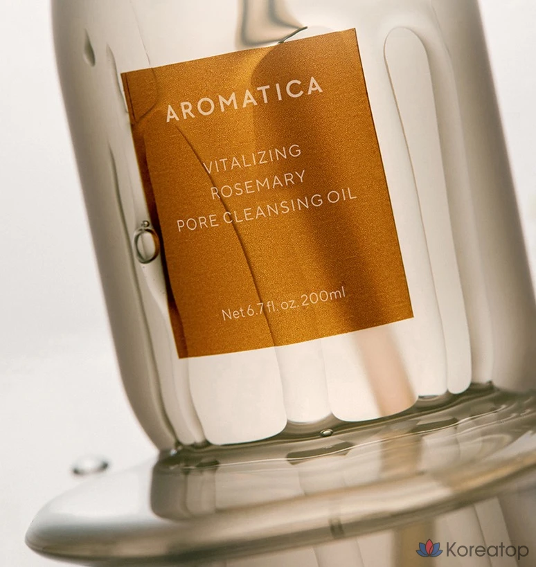 Очищающее масло для пор с розмарином Aromatica Vitalizing, 200 мл, 1 шт.