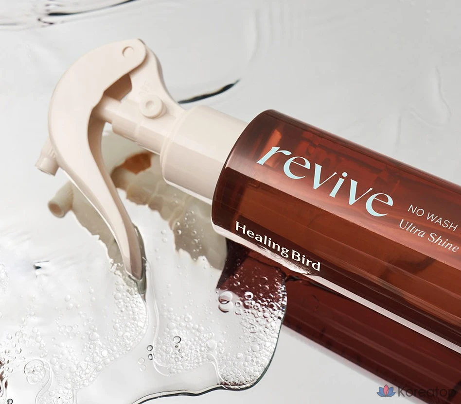 Набор для ухода Healing Bird Revive No-Wash Treatment Ultra Shine (200 мл + 32 мл), 1 шт.