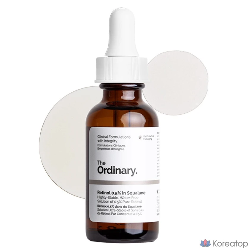 Сыворотка для лица The Ordinary с ретинолом 0,5% и скваланом, 30 мл, 1 шт.