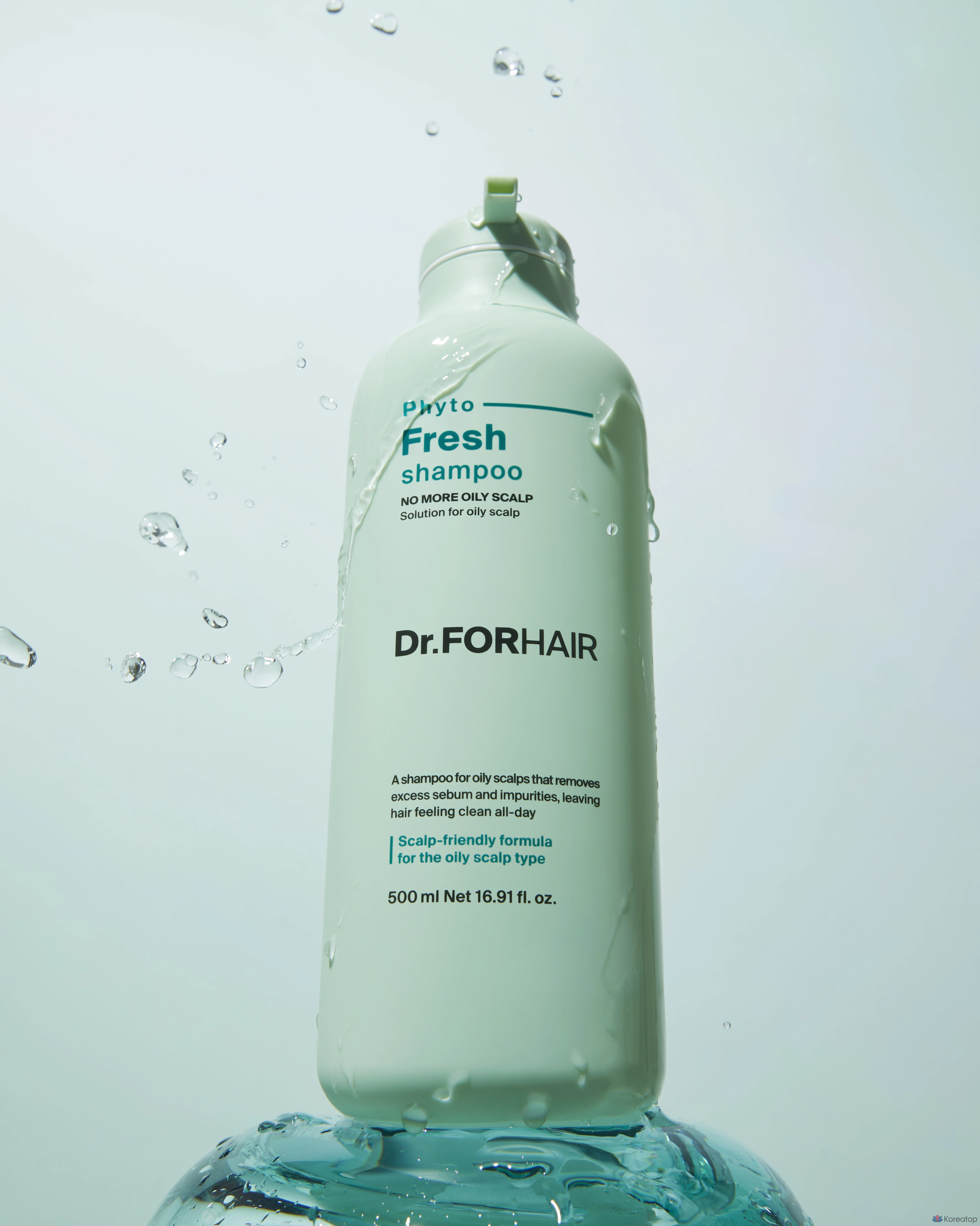Шампунь Dr. For Hair для глубокого очищения жирной кожи головы Phyto Fresh, 500 мл, 1 шт., фото 3