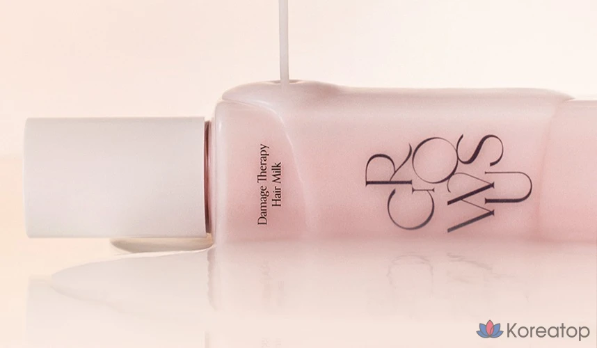 Молочко для поврежденных волос GROWUS, 1 шт., 160 мл