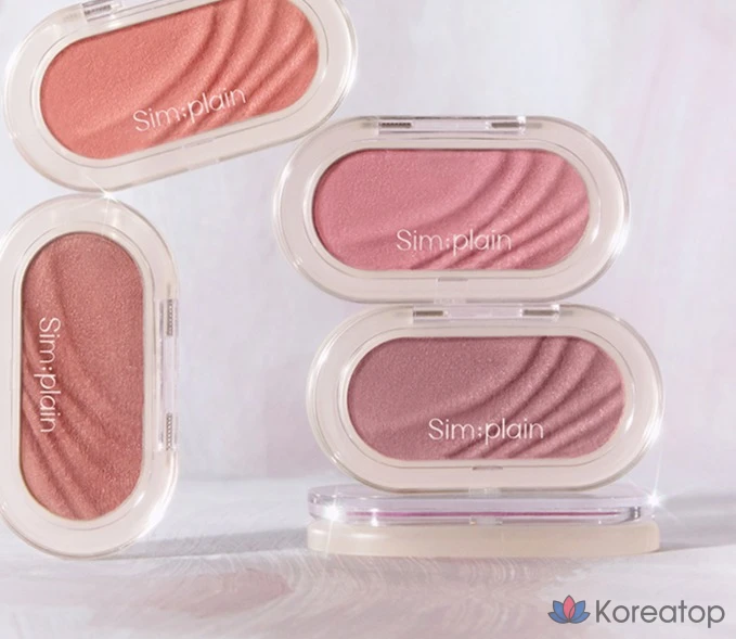 Simplene Gleam On Cheek, 04 Pig Flow, 1 шт., фото 5