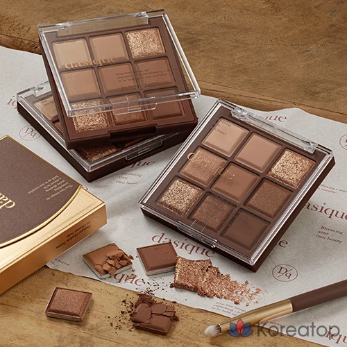 Палетка теней Dasique, 11 оттенков, цвет «Шоколадная помадка», 1 шт., фото 3