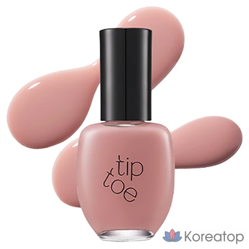 Лак для ногтей Tip Toe Andante, 204 Toe Shoes, розово-бежевый, 10 мл, 1 шт.