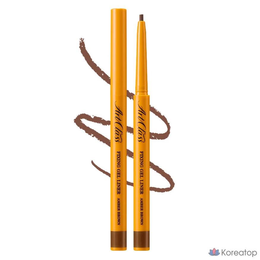 Фиксирующий гелевый лайнер Too cool for school Art Class, 0,15 г, № 3, янтарно-коричневый, 1 шт.