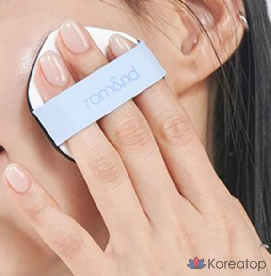 Сменный блок тонального крема ROM&ND Bare Water Cushion Foundation, 20 г, 01 Porcelain17, 1 шт., фото 6