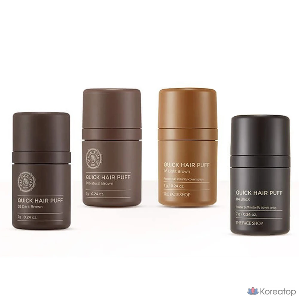 Пучок для волос The Face Shop Quick Hair Puff 7 г, 02 темно-коричневый, 1 шт., фото 5