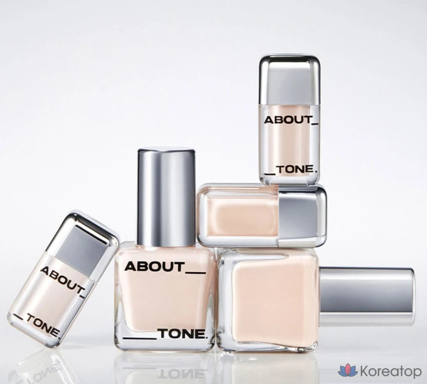 Тонер ABOUT TONE Skin Layer Fit Foundation, оттенок Warm Beige, 30 мл, 1 шт., фото 5