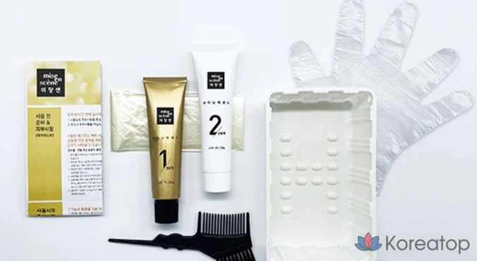 Mise en Scene All New Shining Essence Perfume Hair Dye, 6N Brown, 1 шт., фото 3