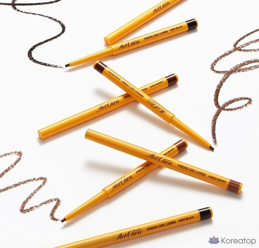 Фиксирующий гелевый лайнер Too cool for school Art Class, 0,15 г, № 3, янтарно-коричневый, 1 шт.