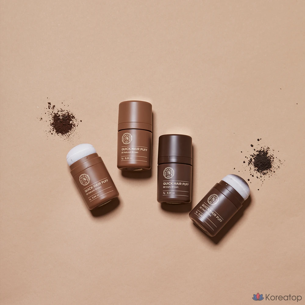 Пучок для волос The Face Shop Quick Hair Puff 7 г, 02 темно-коричневый, 1 шт., фото 7