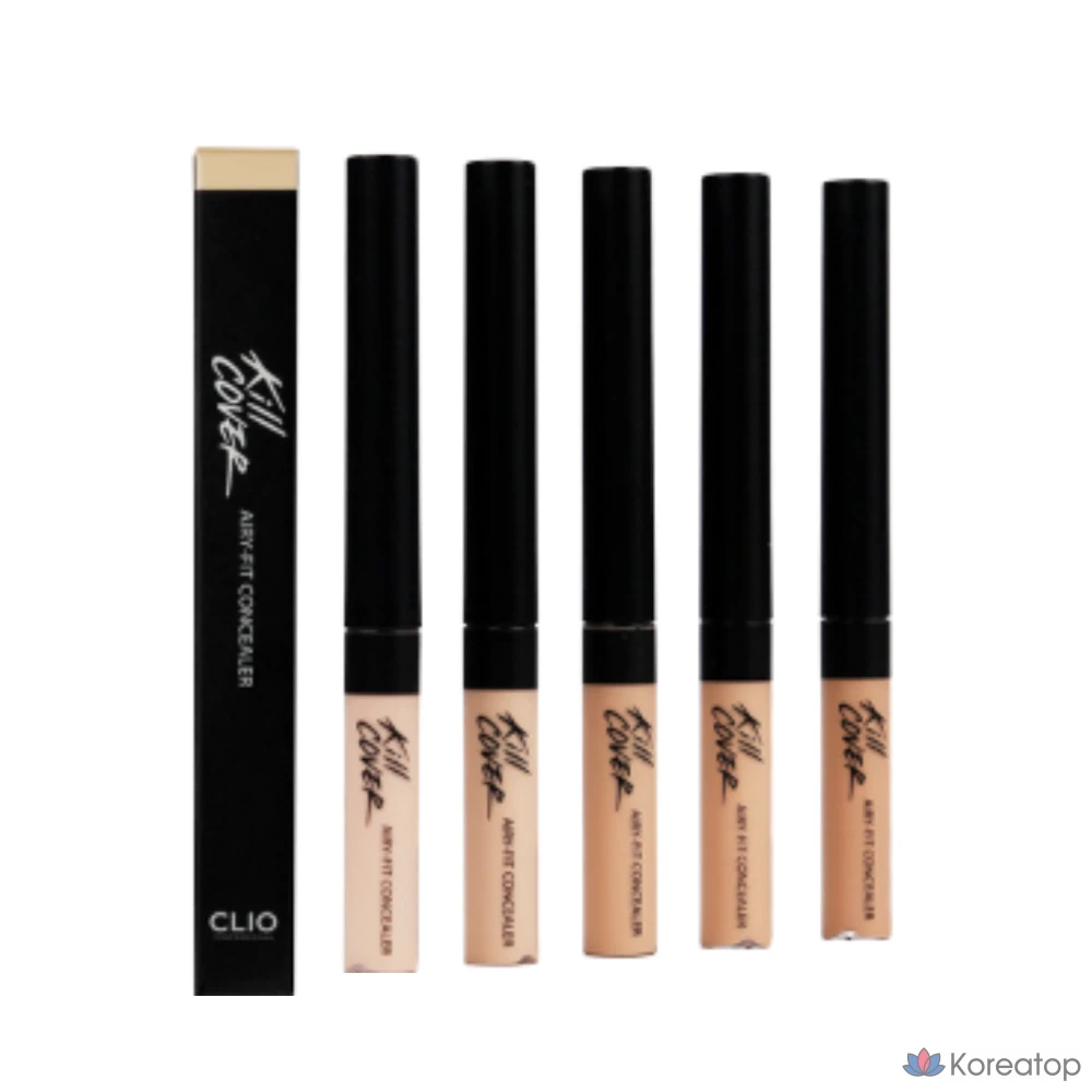 Консилер Clio Kill Cover Airy Fit, стойкий, 1,5-BP, 1 шт., фото 2