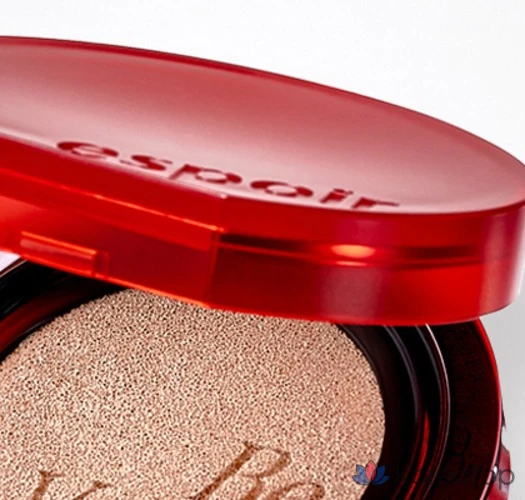 Набор из двух наволочек Espoir Bevelvet Cover Cushion 13 г + Puff 2p Set, № 21, цвет слоновой кости, 1 шт., фото 7