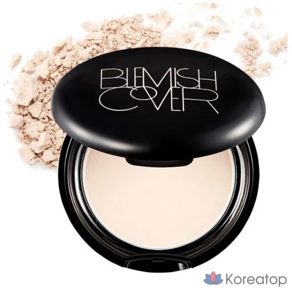 Hanskin Blemish Cover Blur Pact 9g, светлый цвет (LIGHT), 1 шт.