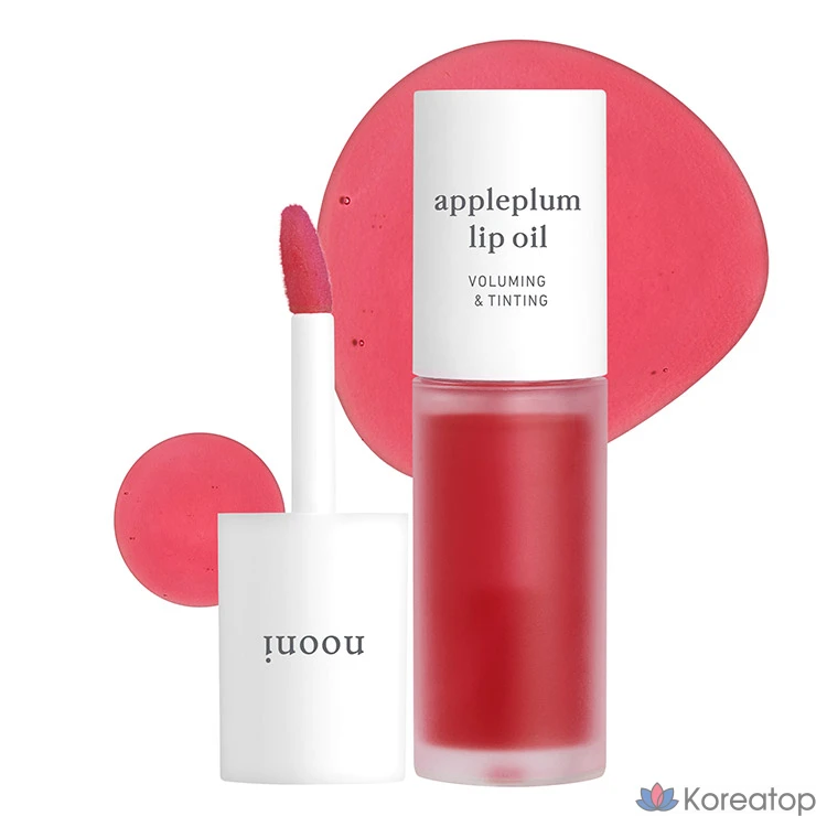 Масло для губ Nuni Apple Lip Oil, аромат «Яблоко и слива», 3,7 мл, 1 шт.