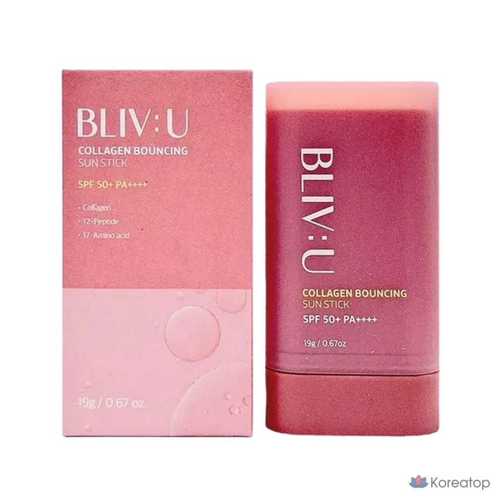 Солнцезащитный стик с коллагеном, 19 г, 1 шт.