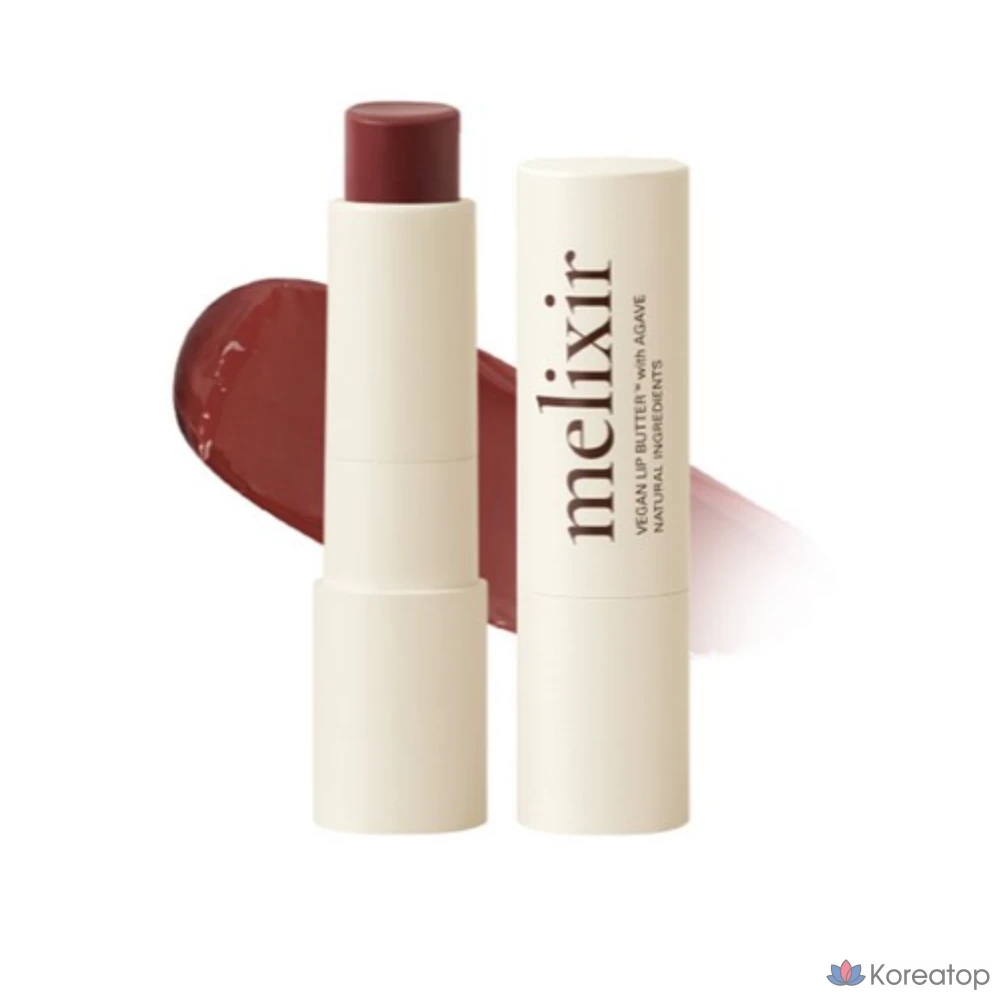 Бальзам для губ Melixir Lip Butter, оттенок Vintage Red, 3.9 г, 1 шт.