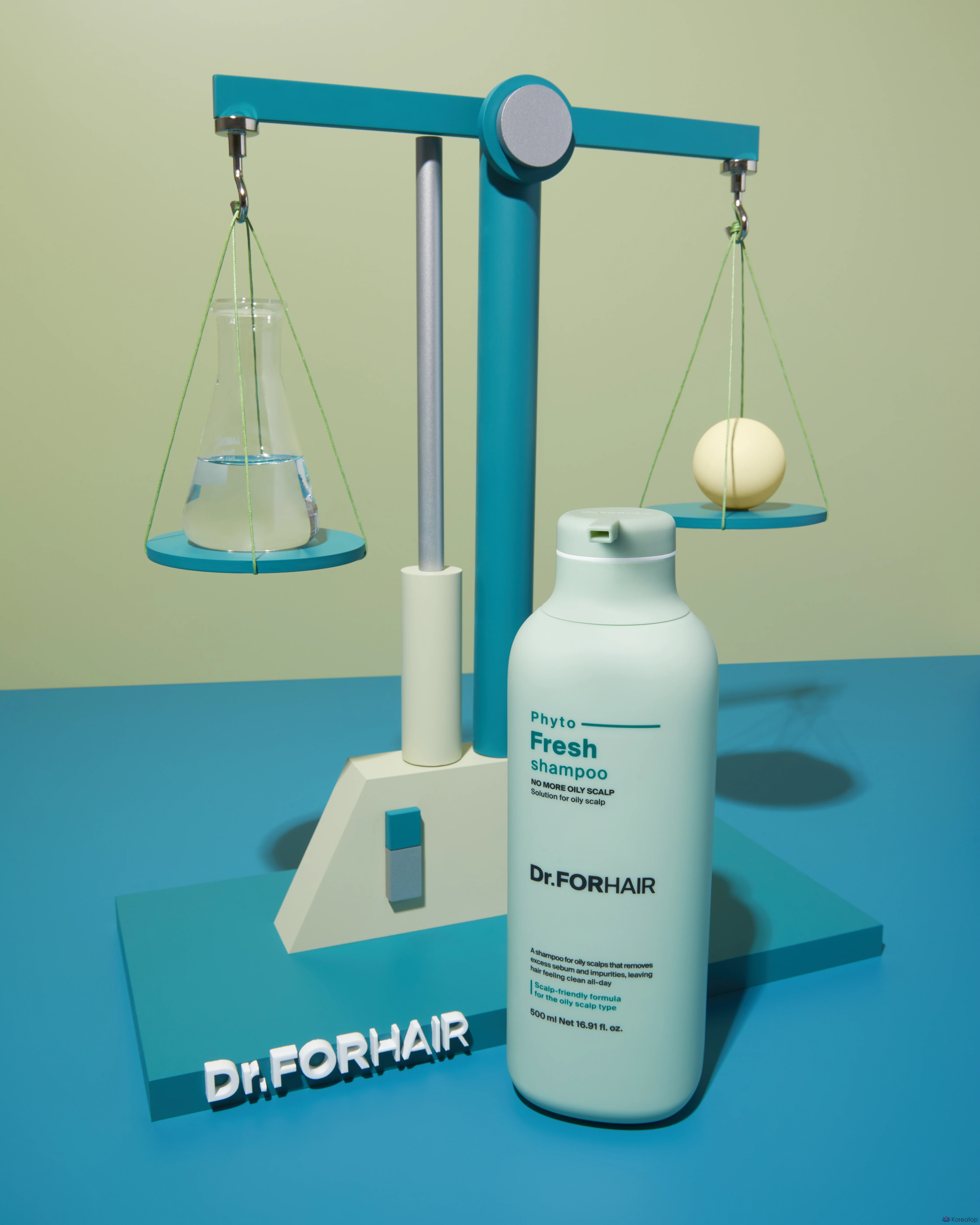 Шампунь Dr. For Hair для глубокого очищения жирной кожи головы Phyto Fresh, 500 мл, 1 шт., фото 4