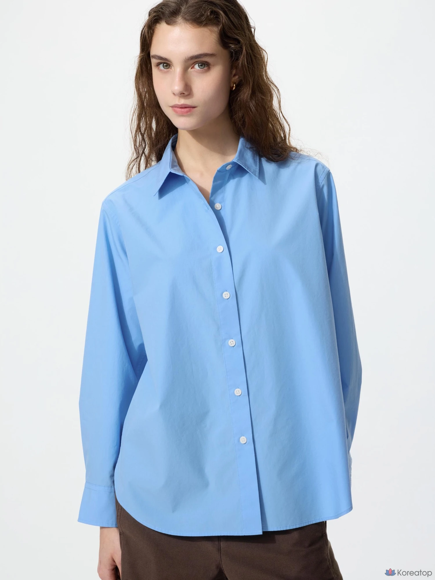 Рубашка Uniqlo Cotton Shirt