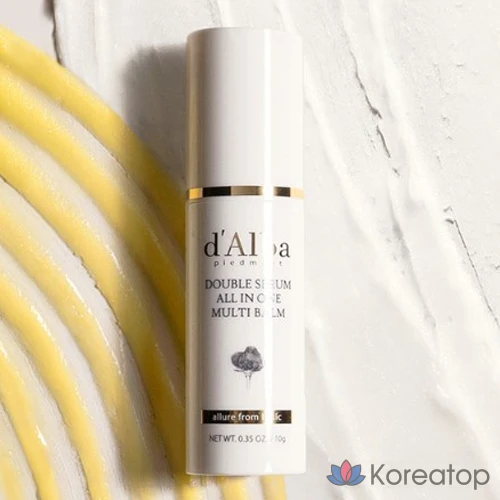 Ароматическая сыворотка-спрей D'alba White Truffle First 60 мл + Многофункциональный бальзам Double Serum All-in-One 10 г, 2 комплекта, фото 6