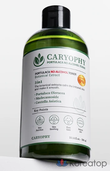 Слабокислотный тоник для сужения пор CARYOPHY, 1 шт., 300 мл