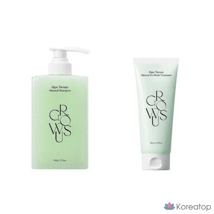 Минеральный шампунь GROWUS Algae Therapy, 500 г, 1 шт.