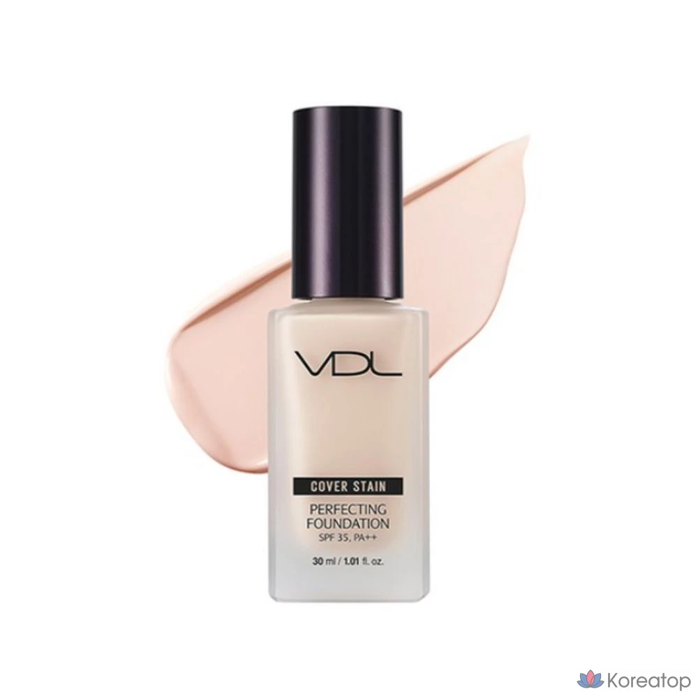 Тональный крем VDL Cover Stain Perfecting Foundation, 30 мл, 1 шт., цвет V01