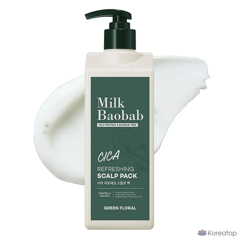 Освежающая маска для кожи головы Milk Baobab Cica, 500 мл, 1 шт.