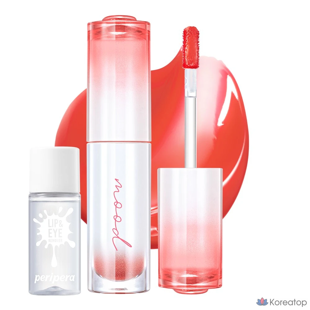 Peripera Ink Mood Glow Tint, 1 шт., 4 г, 024 Румяна со вкусом грейпфрута [Soda Cafe]