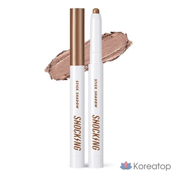 Тональные фиксирующие тени-карандаш Tony Moly The Shocking Color Fixing Stick Shadow, 1 г, оттенок 03 Golden Bronze, 1 шт.
