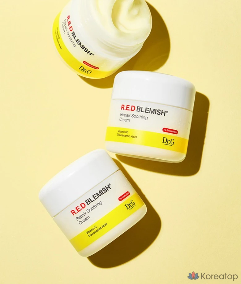 Успокаивающий крем Dr.G от красных пятен и следов от прыщей, 50 мл, 1 шт.