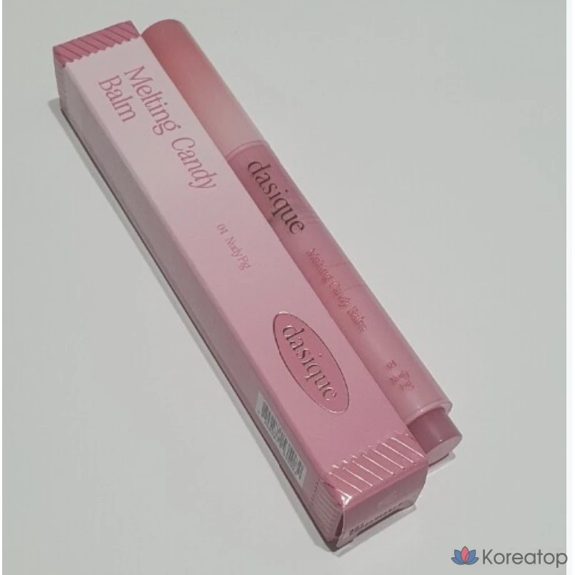 Жевательный бальзам для губ Dasique Melting Candy Balm Chewy Melting Fit Candy Glow Stick, 1 шт., 03 Rose Milk Tea